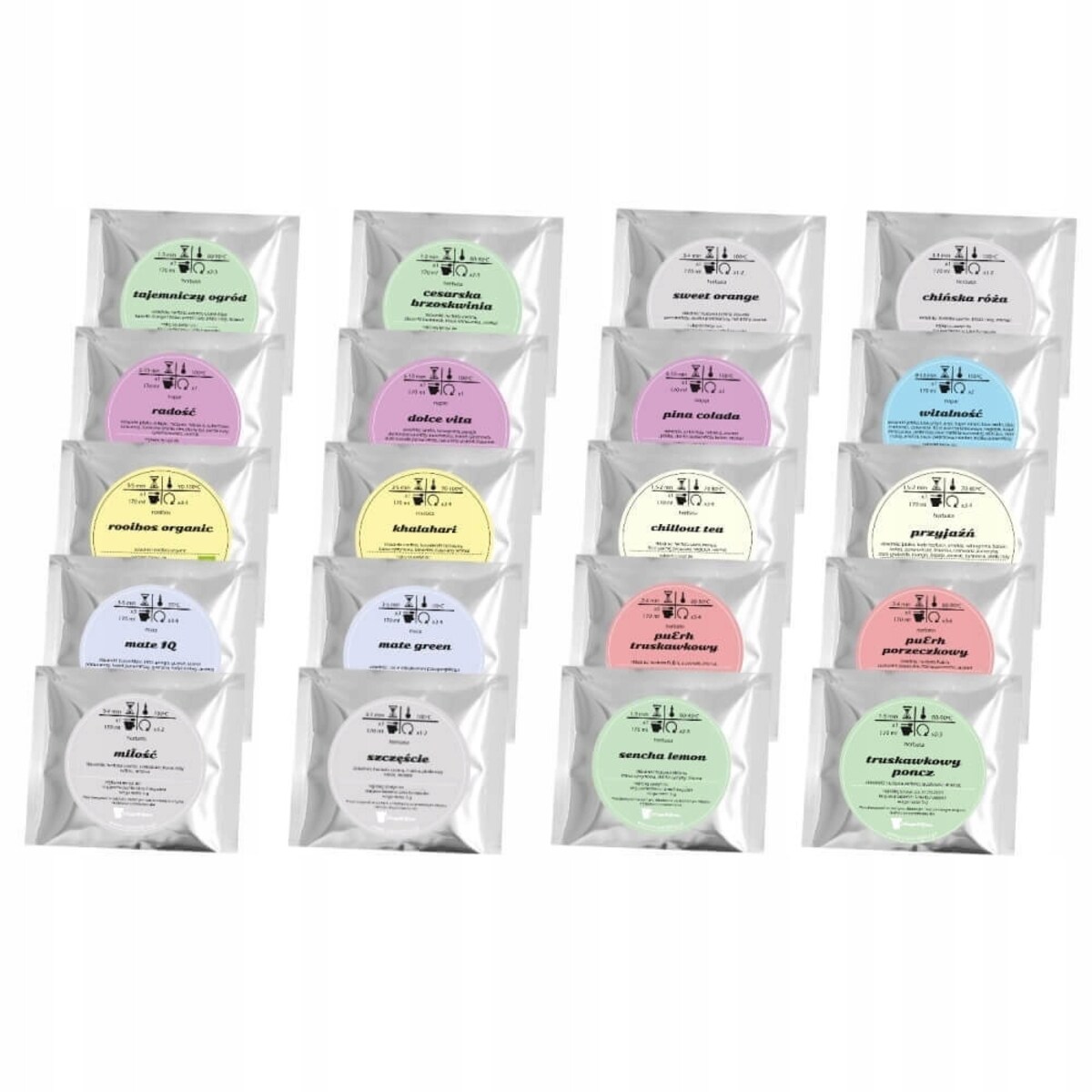 Najlepszy podarunek Zestaw wyjątkowych smaków herbat dla zakochanych gift