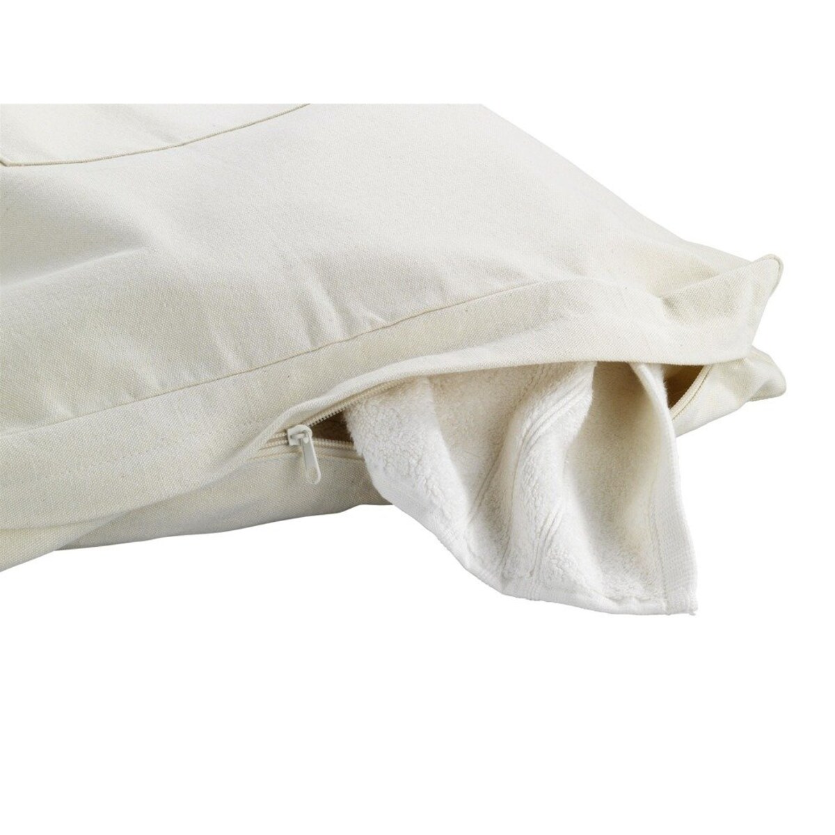 Worek bawełniany na ubrania do prania, torba KANGUR do zawieszenia na drzwiach - 65 l, WENKO