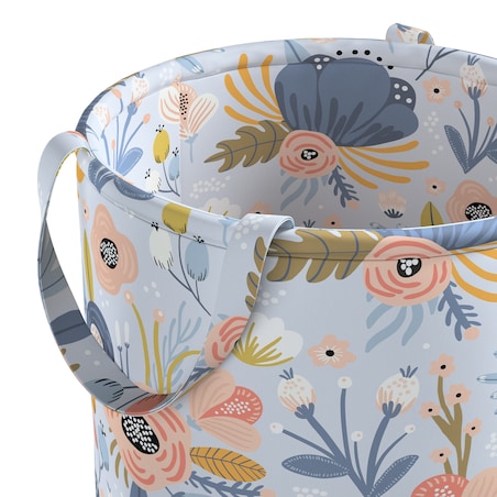 Kosz na zabawki Tobi, niebieski, 40x50cm, Magic Collection