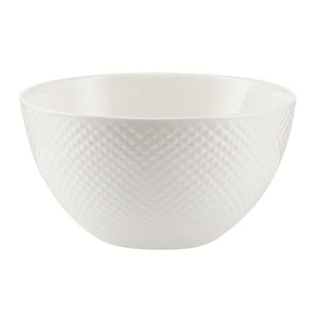 VILLA ITALIA Salaterka porcelanowa miseczka śniadaniowa 15 cm BARI WHITE