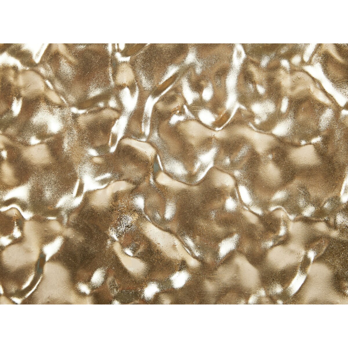 Dekoracja ścienna COIMBRA Metal Złoty 79 cm