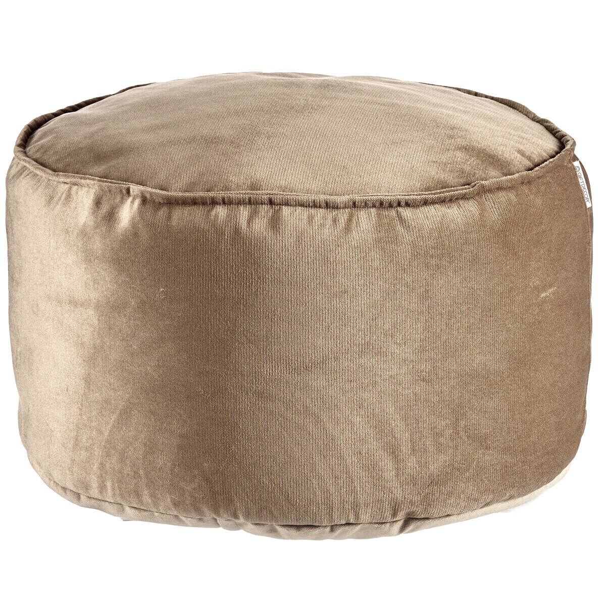 Pufa obita aksamitem, Ø 60 cm