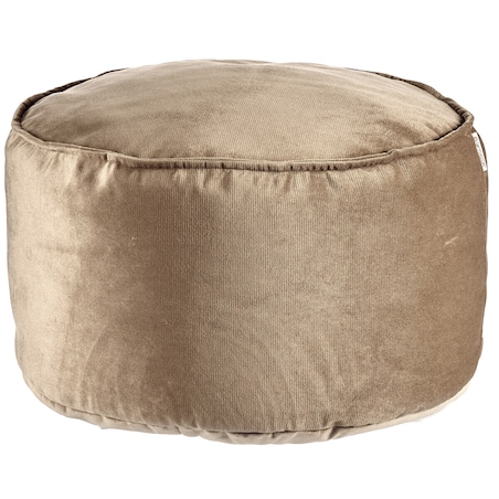 Pufa obita aksamitem, Ø 60 cm