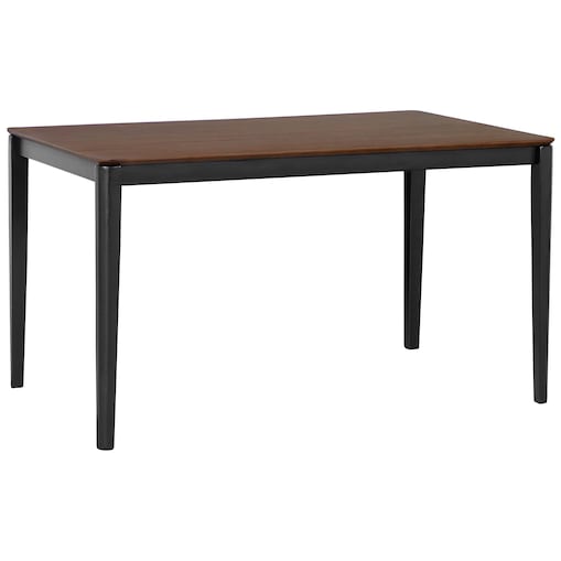 Stół do jadalni CEDAR Orzech ciemny 135 cm 80 cm