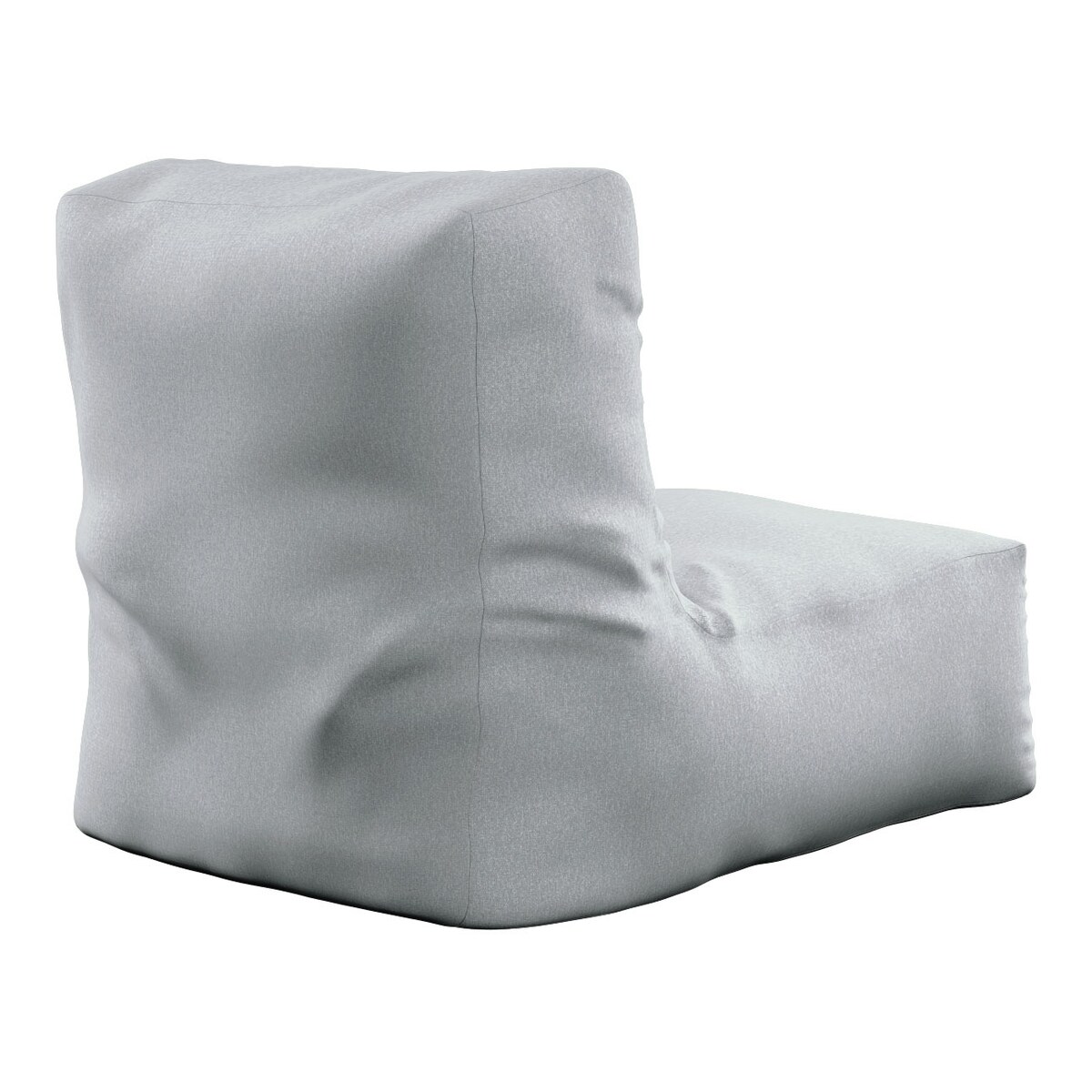 Pufa - fotel, szary, 67 x 31 x 75 cm, Amsterdam