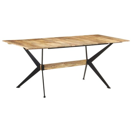 vidaXL Stół jadalniany, 180 x 90 x 76 cm, lite drewno mango