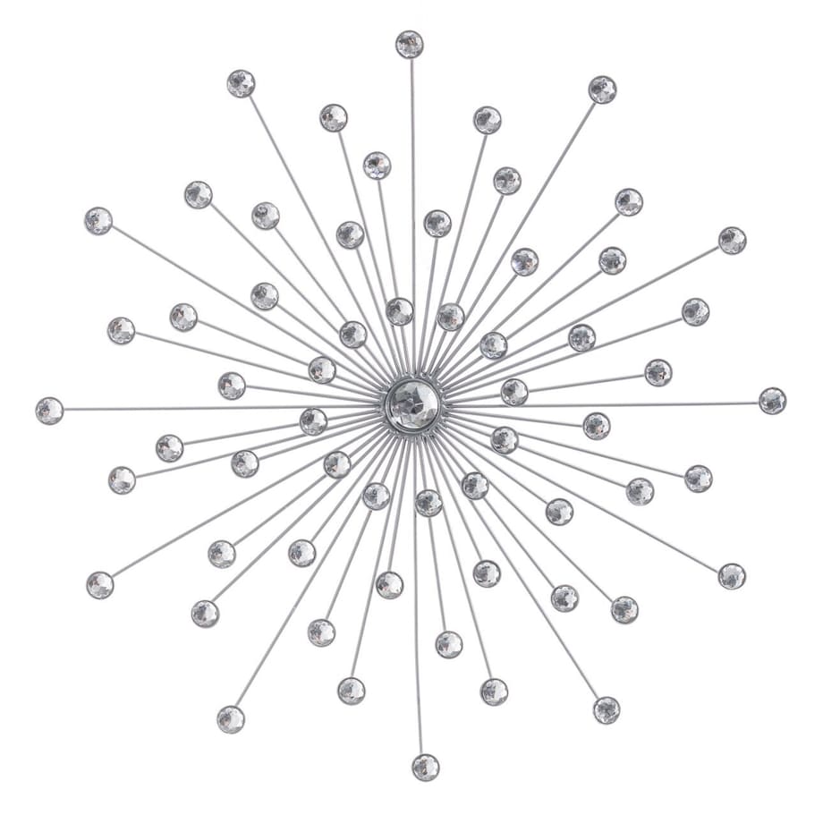 Dekoracja Space silver 48cm, 48x2x48cm