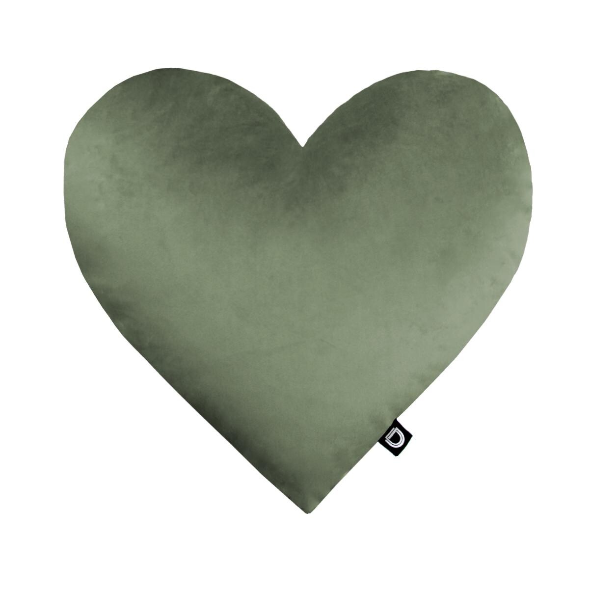 Poduszka VELVET VE2243 | szałwiowe serce