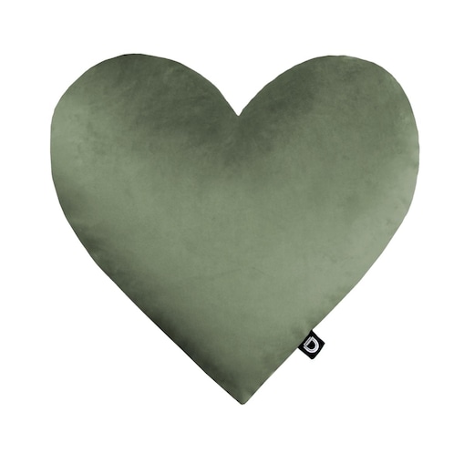 Poduszka VELVET VE2243 | szałwiowe serce