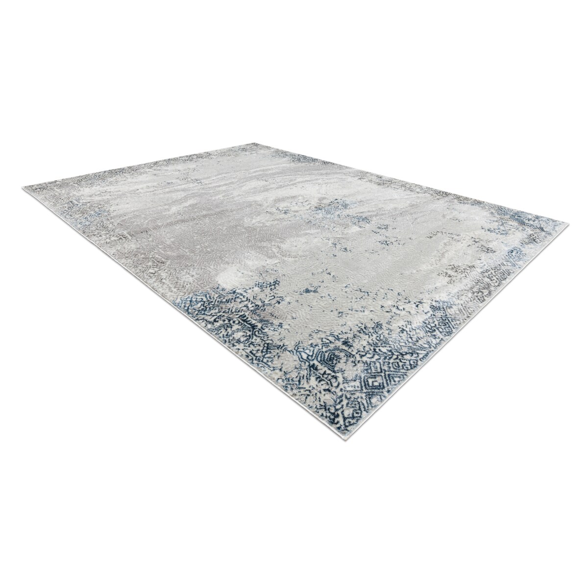 Dywan BLISS Z198AZ221 krem / niebieski - 180x270 cm