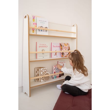 WIDE - wąska biblioteczka do ściany