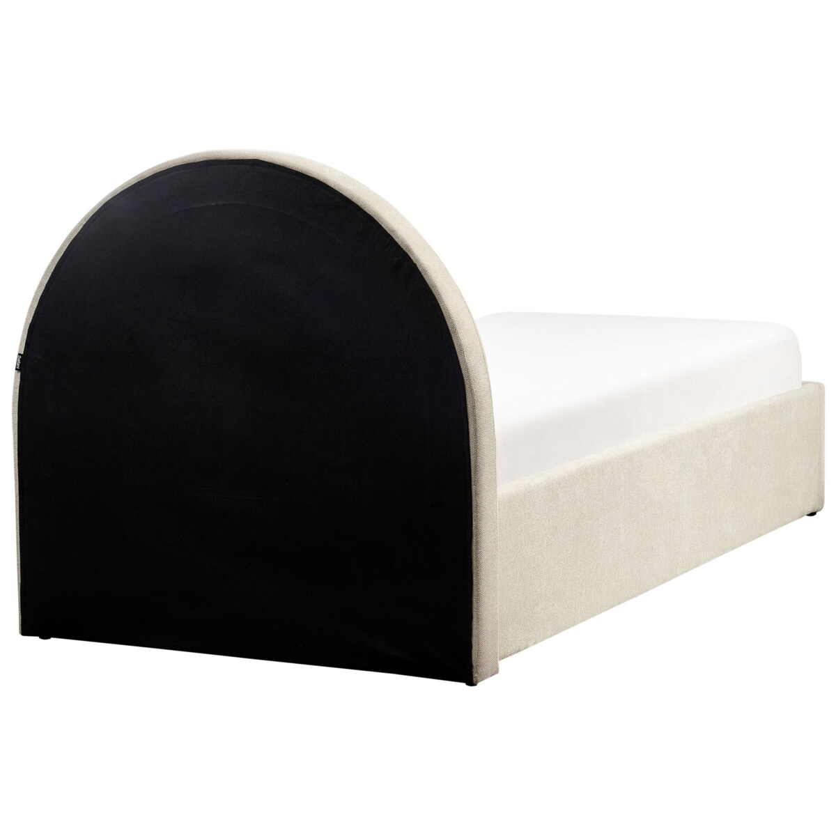 Łóżko z pojemnikiem ANET 90 x 200 cm Beżowy