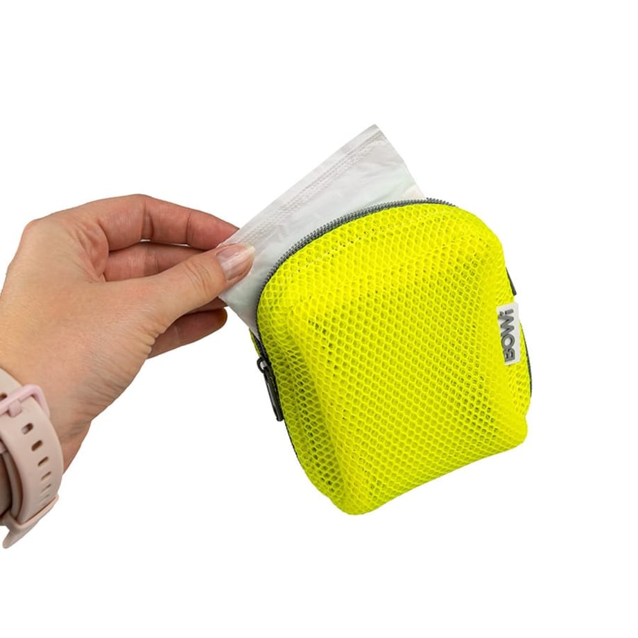 Organizer, etui w rozmiarze S, kosmetyczka na artykuły higieniczne, żółta