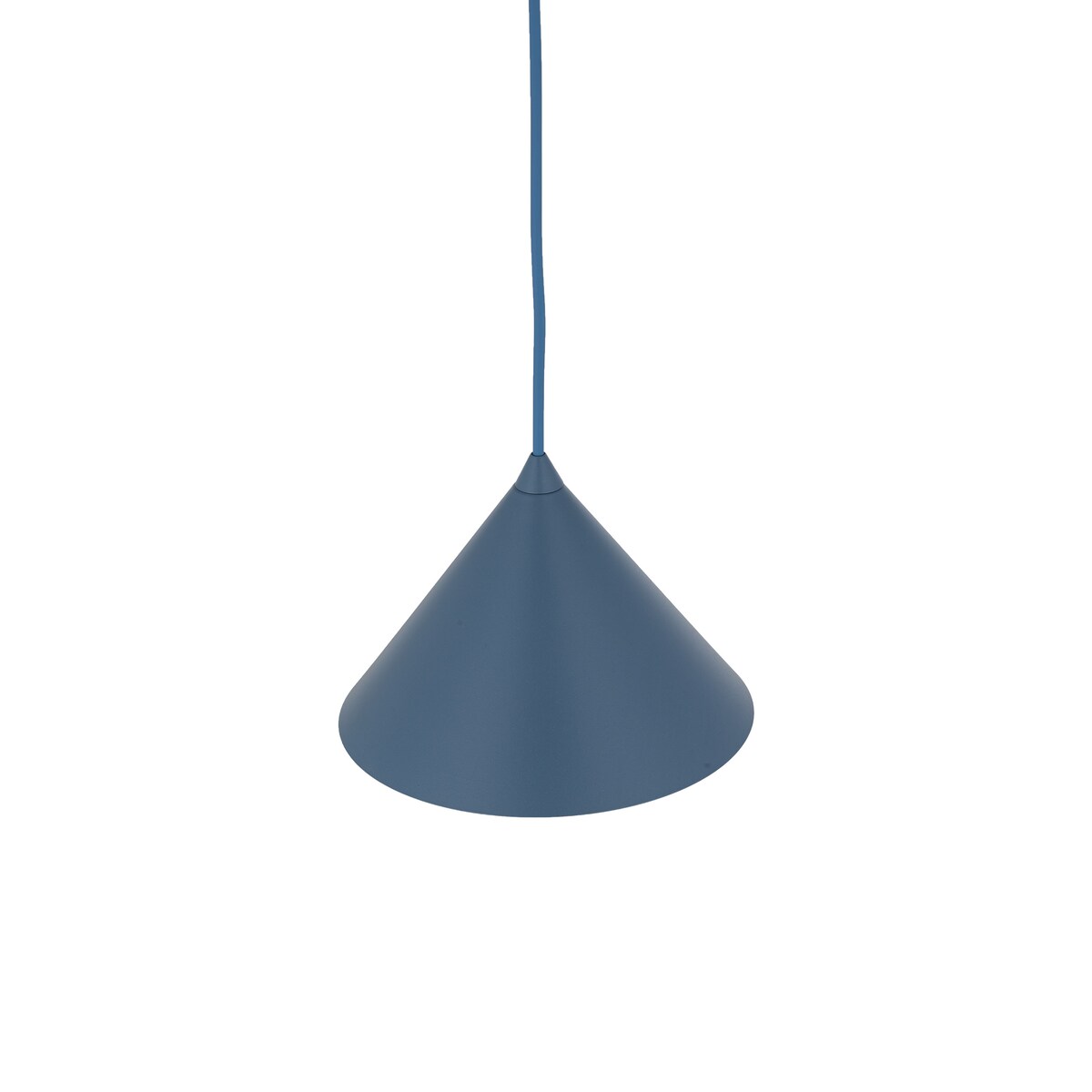 Lampa wisząca TK Lighting CONO S NAVY 11413 niebieska metalowa E27 loft nowoczesna regulowana wysokość
