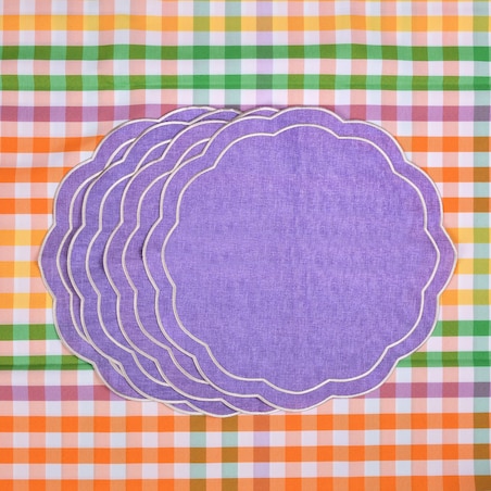 Bieżnik Rainbow Gingham 50x150