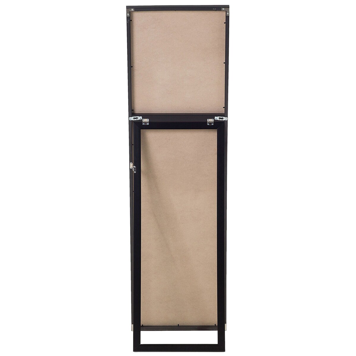 Lustro stojące 40 x 140 cm czarne TORCY