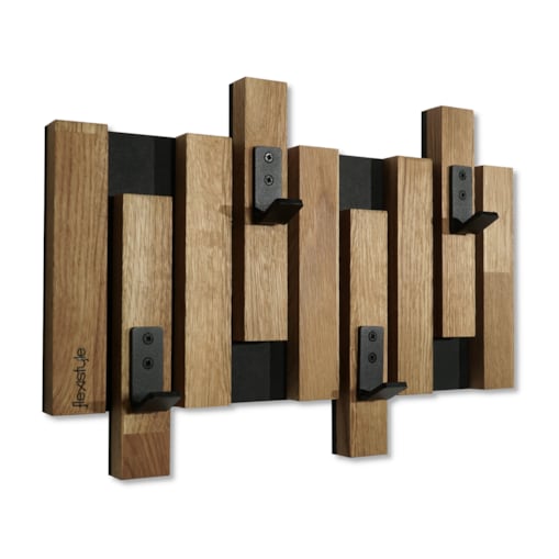 Wieszak ścienny na ubrania Lamele Mini 40cm