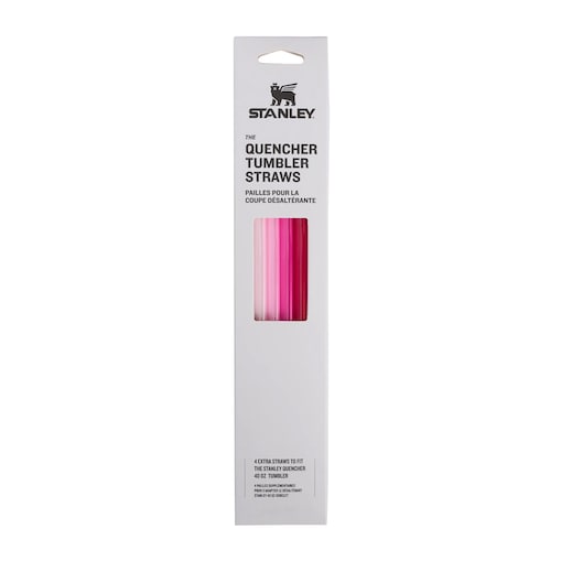 Słomki do Stanley Quencher H2.O FlowState™ 1,18 L Pink - 4 sztuki