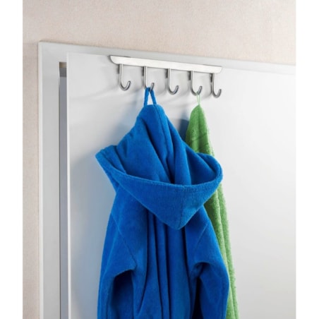 Wieszak na drzwi MASSIVO - 5 haczyków w komplecie, WENKO