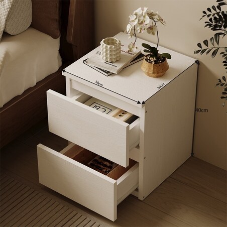 Szafka nocna stolik do sypialni salonu z szufladami