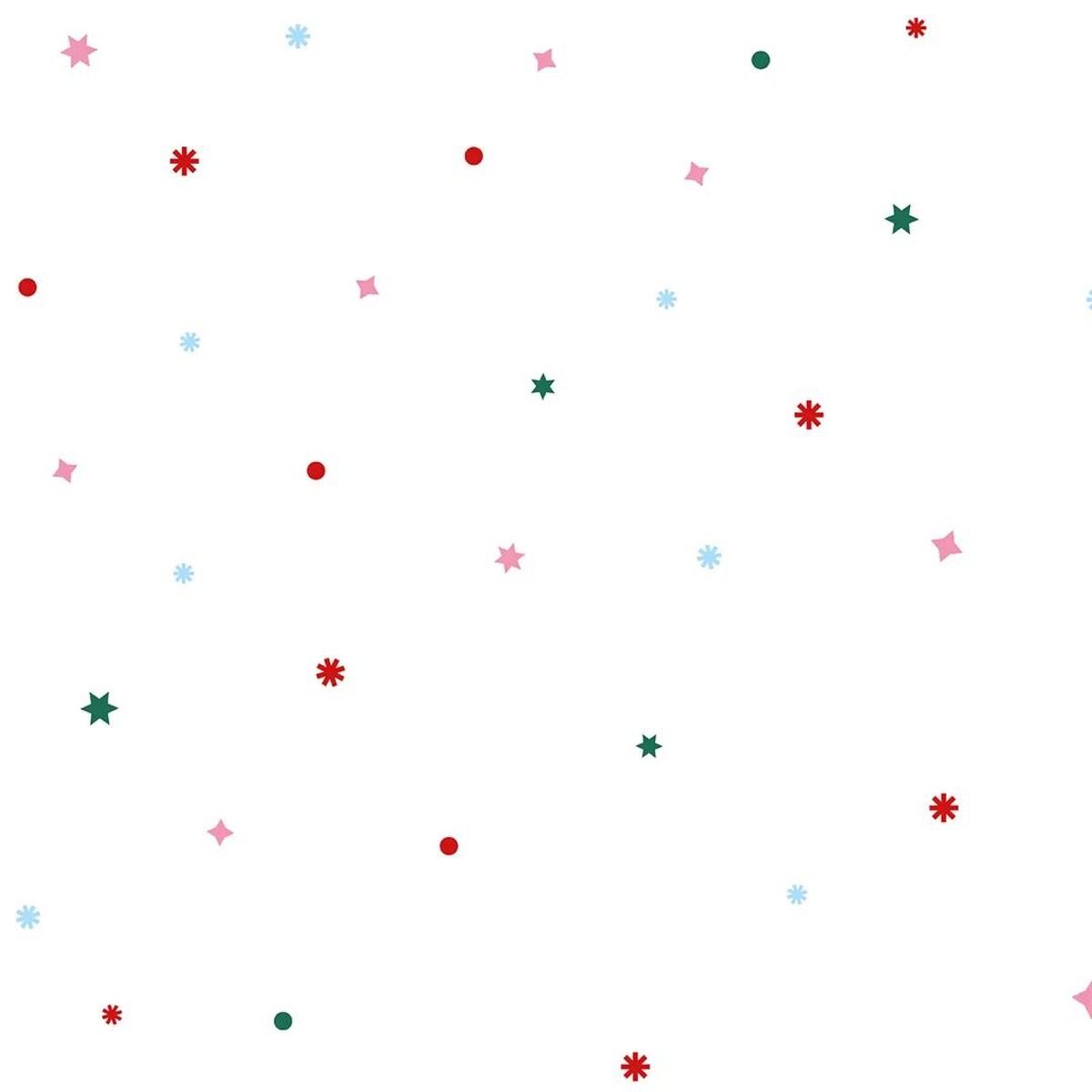 Bieżnik świąteczny - Kolorowe gwiazdy świąteczne - 40x250