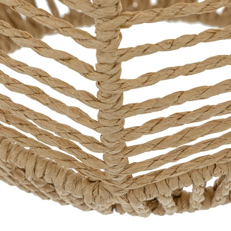 Lampa wisząca CAREN z kloszem z plecionki, Ø 24 cm