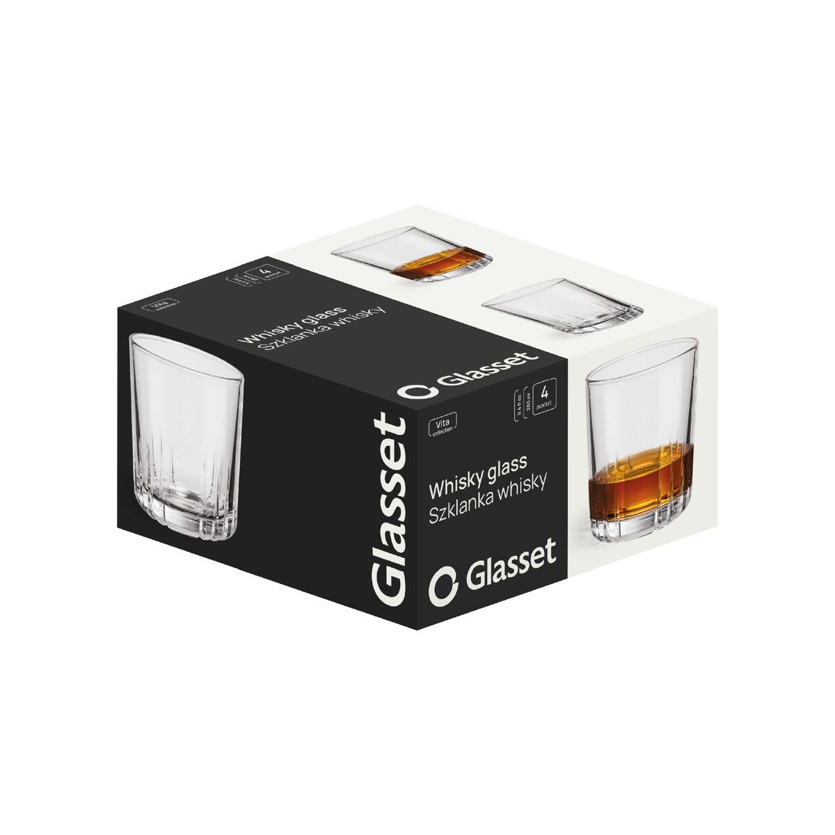 Komplet szklanek do whisky Vita