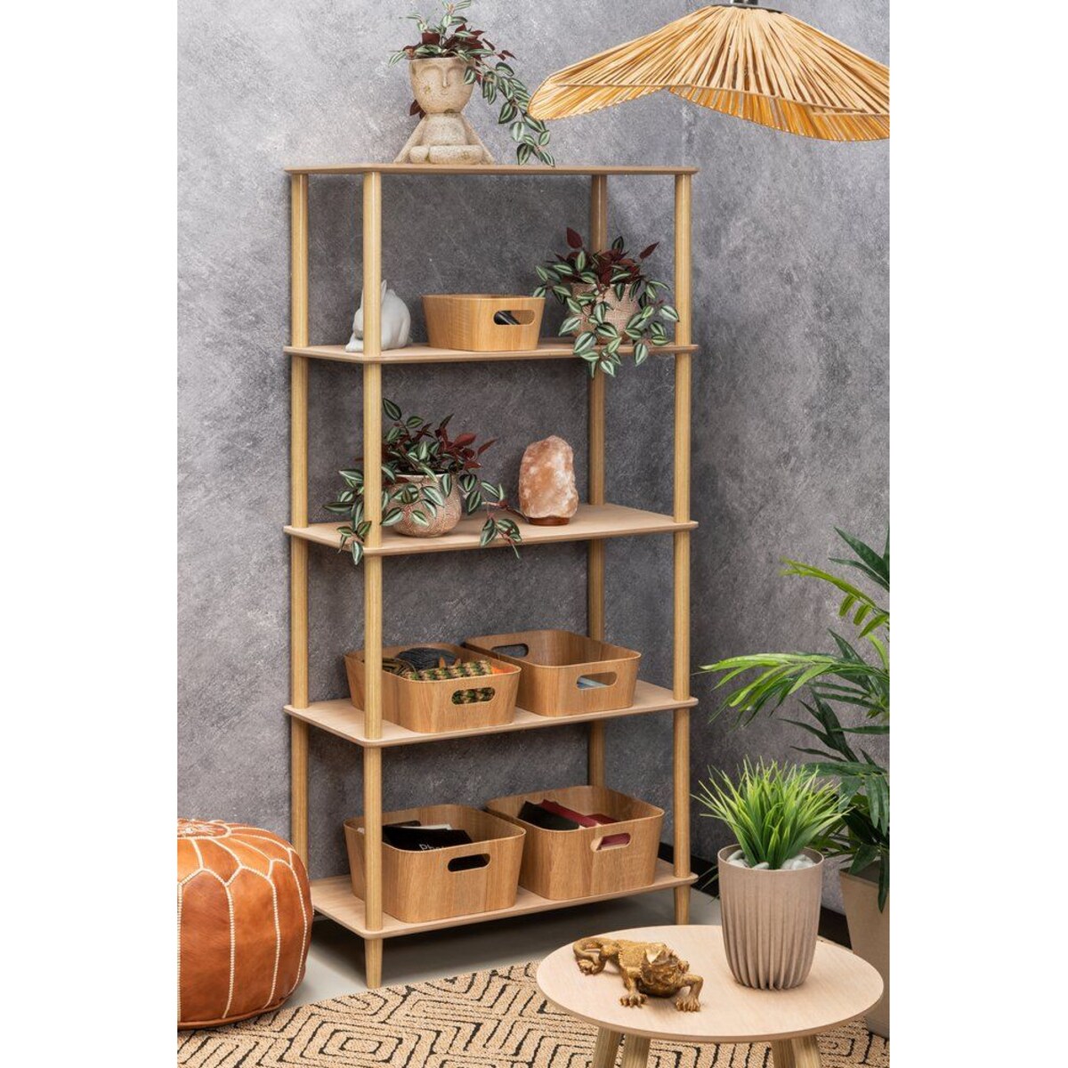 Lekkie pudełko do przechowywania SENSE, 30 x 30 cm