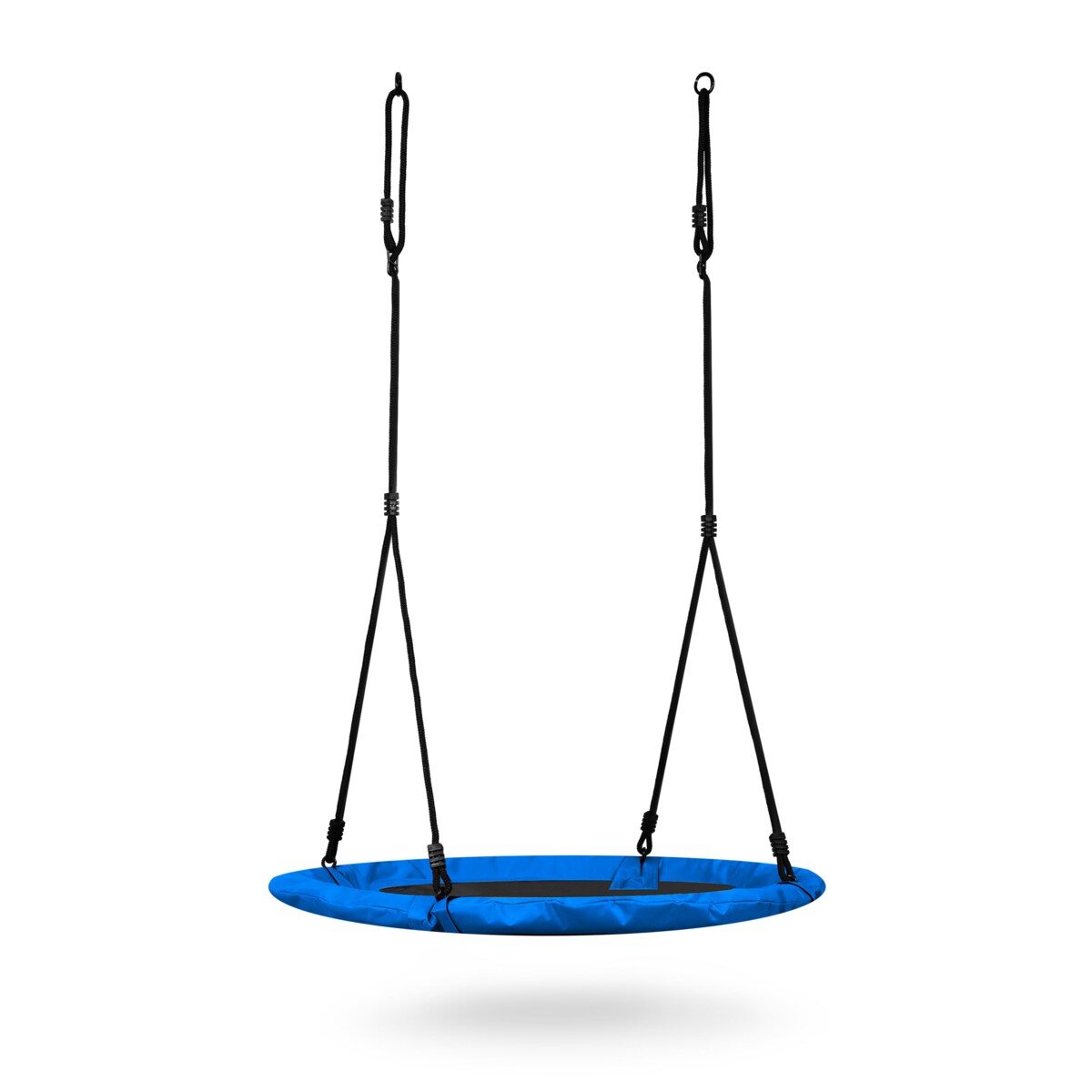 Huśtawka ogrodowa bocianie gniazdo 115 cm Neo-Sport Swingo niebieska