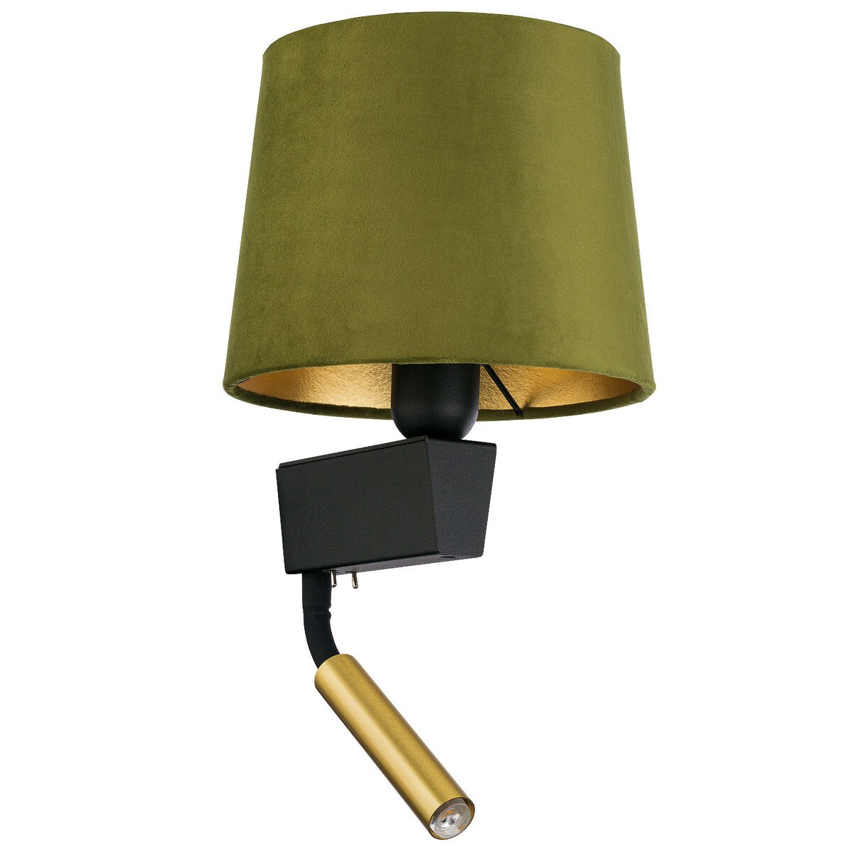 Lampa ścienna 8214 CHILLIN Zielono-złoty Nowodvorski