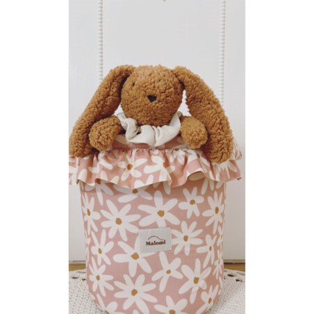 Przytulanka Królik z frotką - Ecru