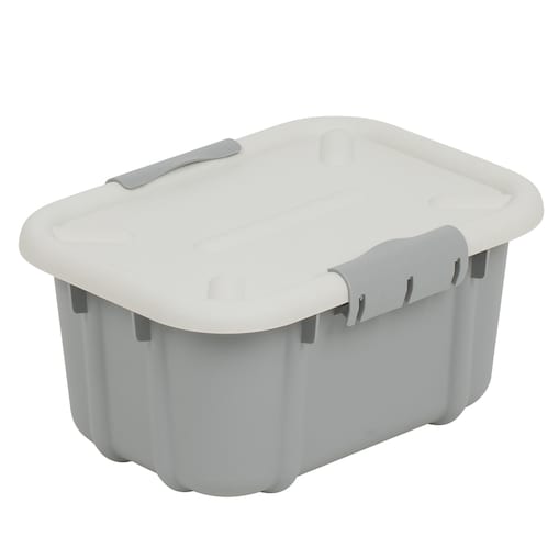 Pojemnik Plastikowy Pudełko 3,6 L Plastikowe Zamykany Z Pokrywką Pudło Box Do Przechowywania Na Zabawki Biżuterię Ubrania