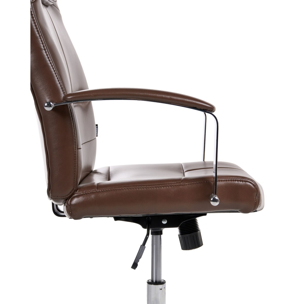 Fotel biurowy WINNER Ekoskóra Brązowy