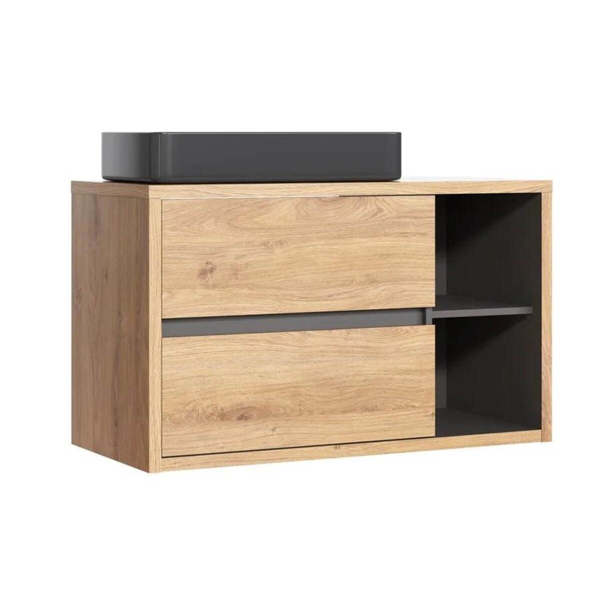 Szafka pod umywalkę DEVON 823 100 cm dąb