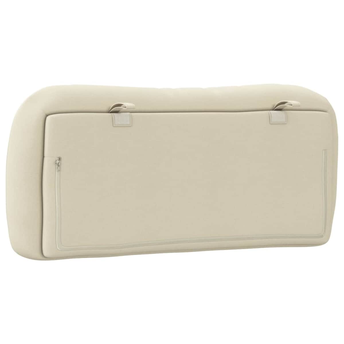 vidaXL Poduszka na wezgłowie, Hvar, kremowa, 80 cm, tkanina