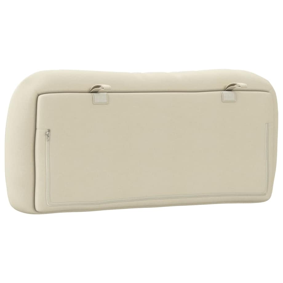 vidaXL Poduszka na wezgłowie, Hvar, kremowa, 80 cm, tkanina