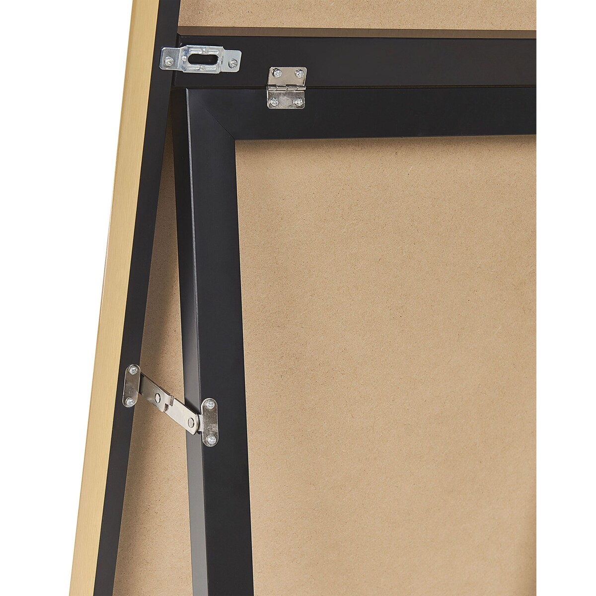 Lustro stojące 40 x 140 cm złote TORCY