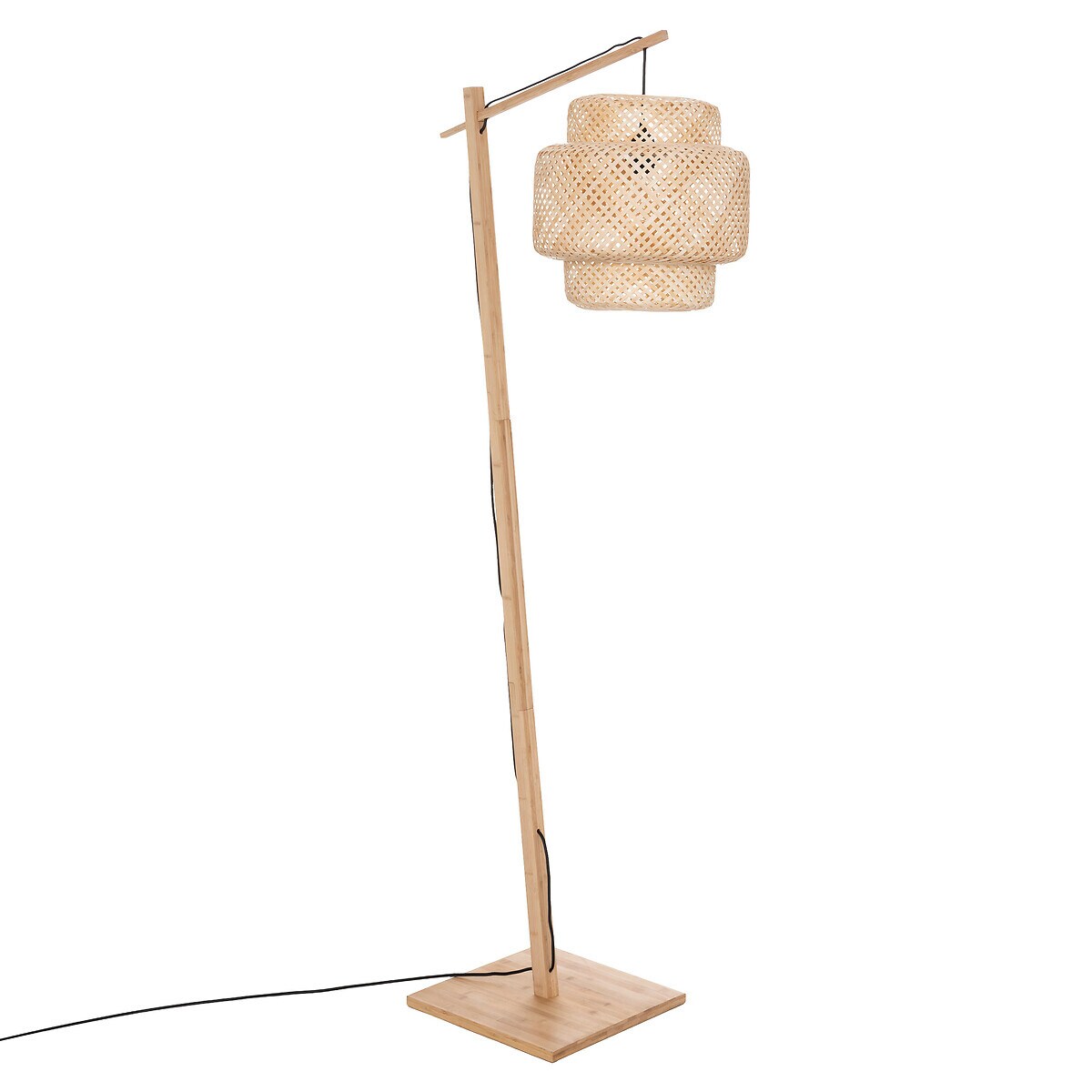 Lampa podłogowa 171 cm LIBY, bambus