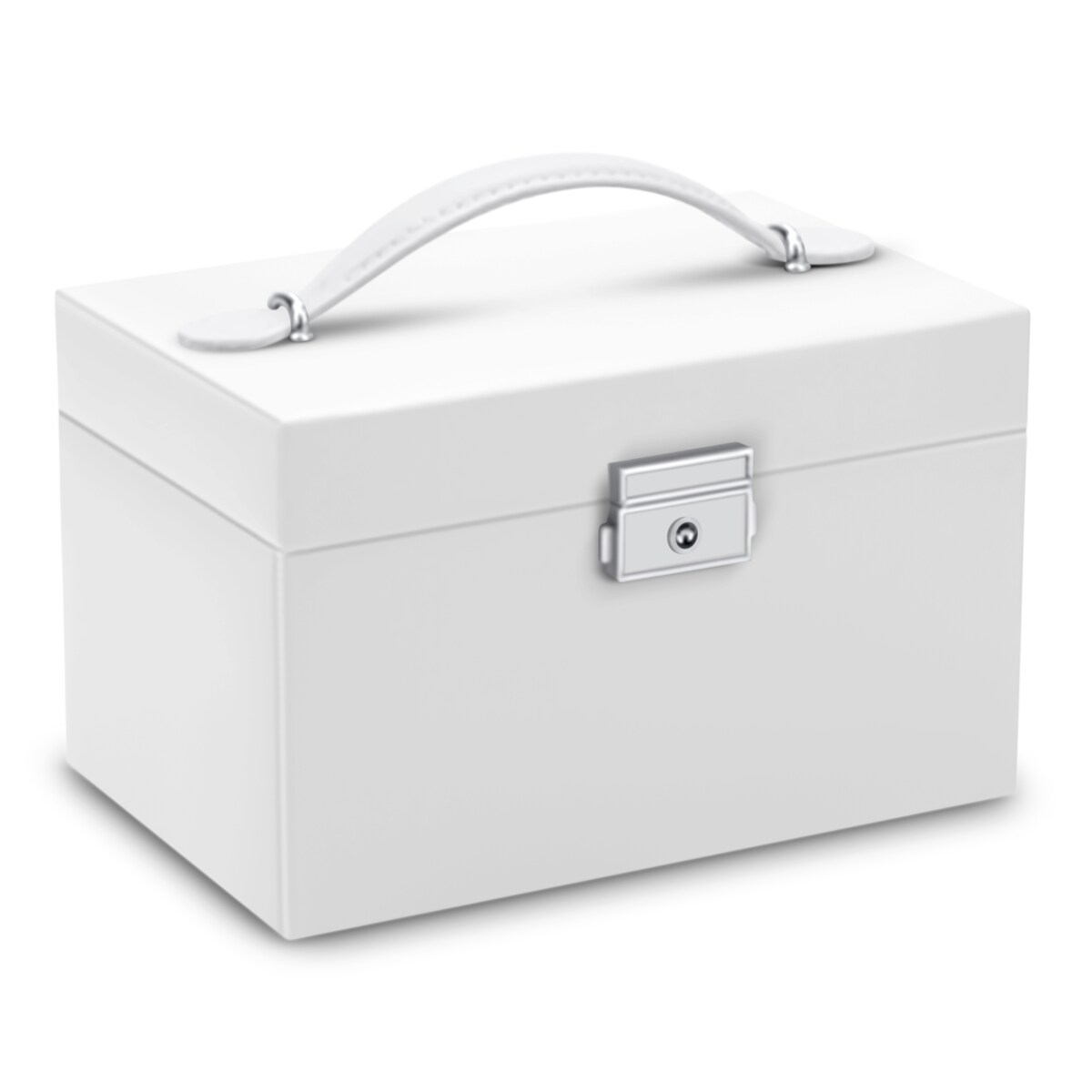 Pudełko szkatułka na biżuterię białe Massido