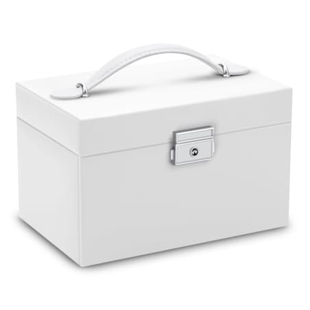 Pudełko szkatułka na biżuterię białe Massido