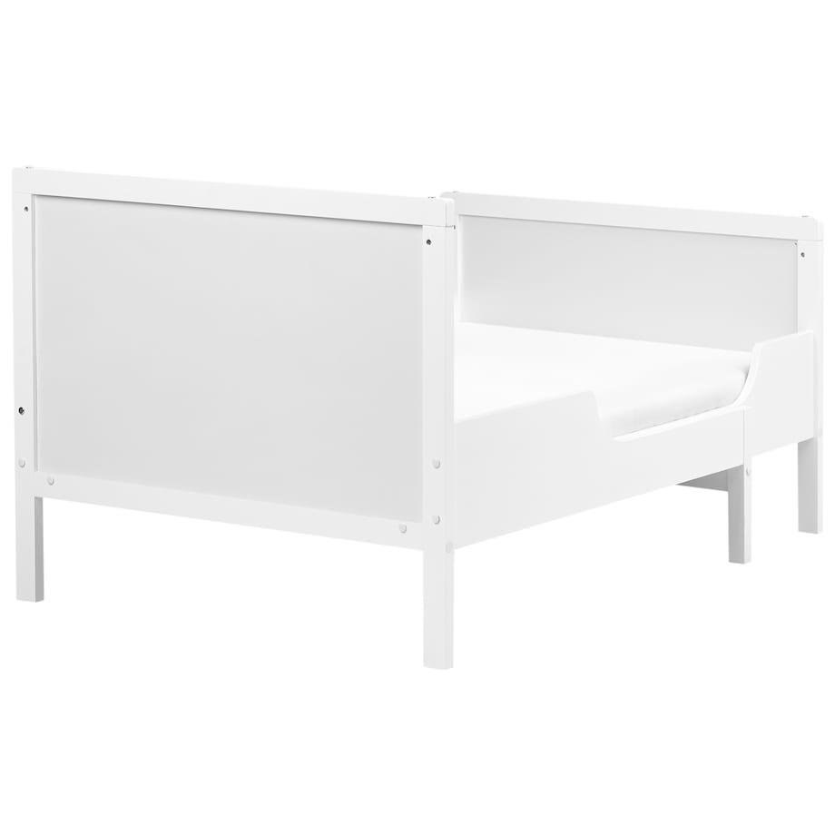Rozsuwane łóżko dziecięce Drewno sosnowe MONTIGNY 90 x 200 cm Biały