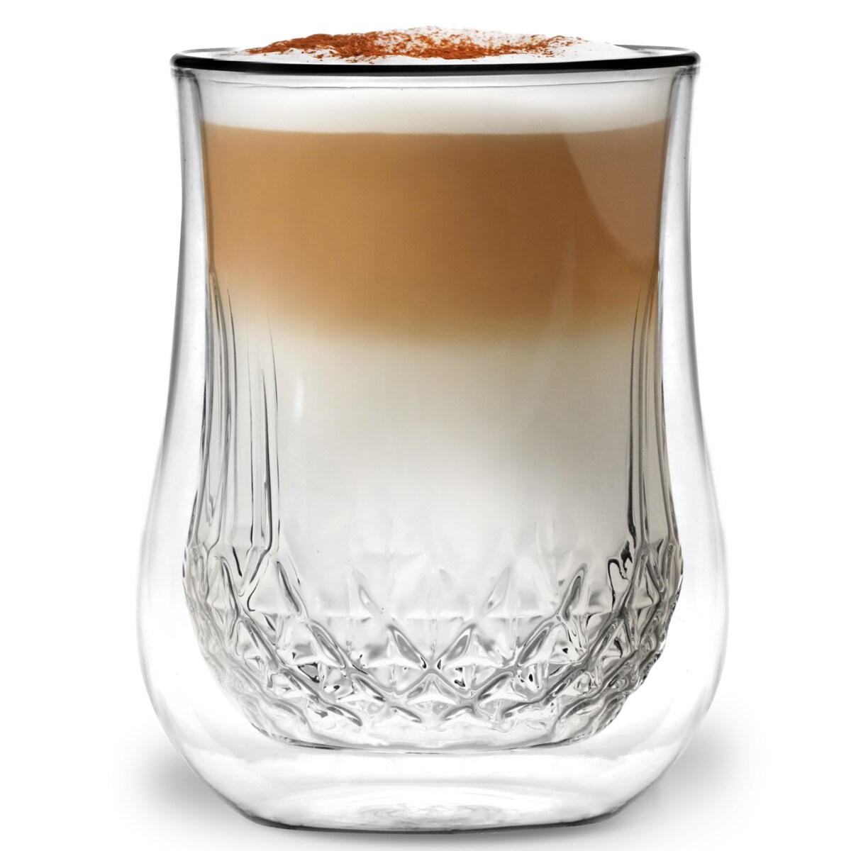 Zestaw 2 szklanek z podwójną ścianką Diamante 300 ml 25844