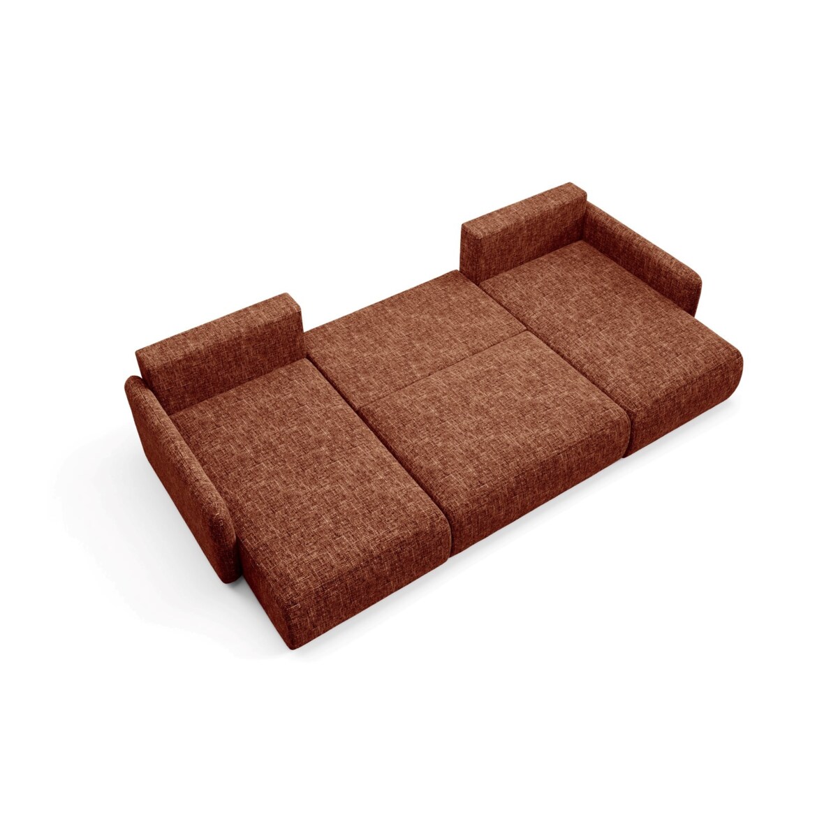 Narożnik LIVELLO U z funkcją spania Kolor: IMO 25