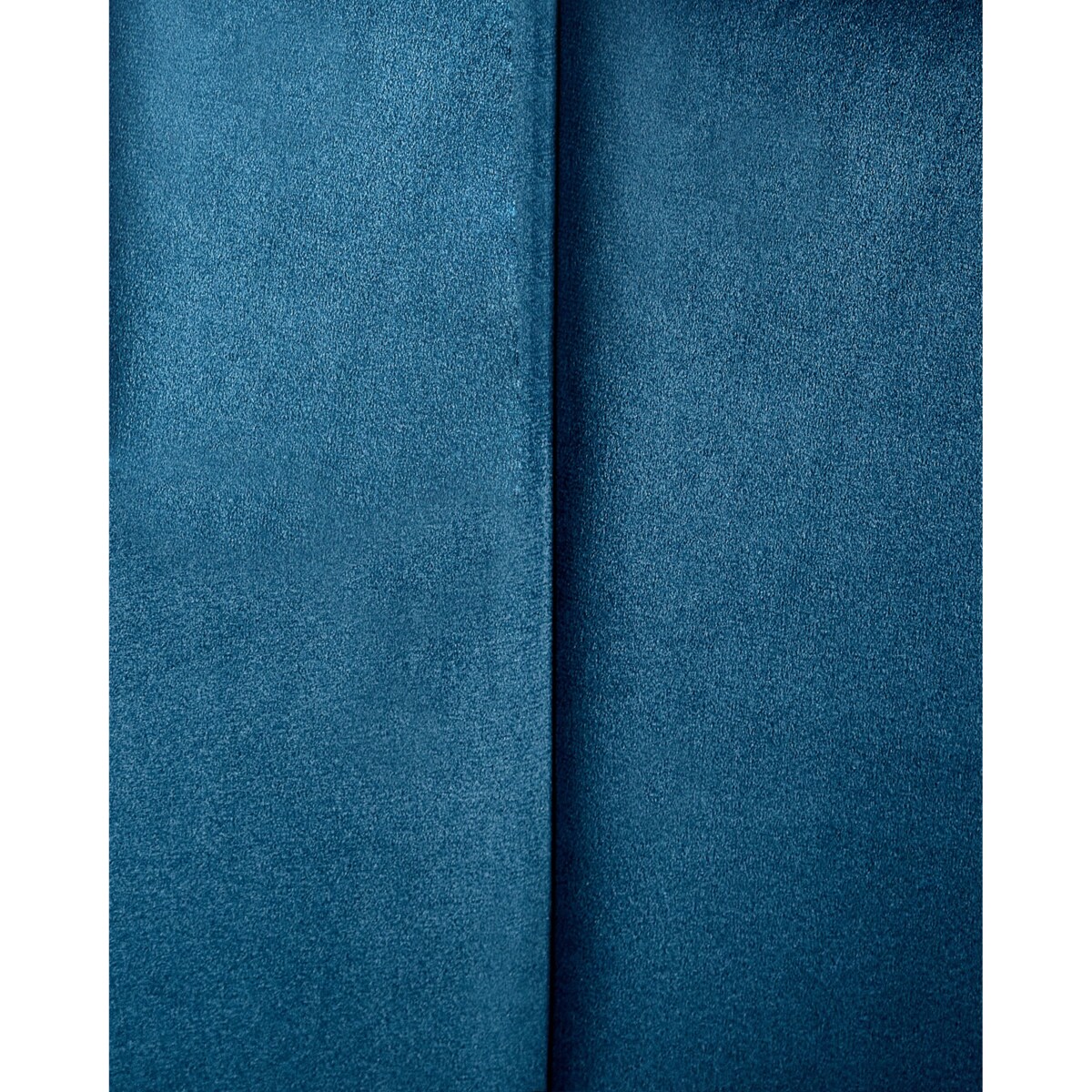 Fotel LARVIK Welur Niebieski