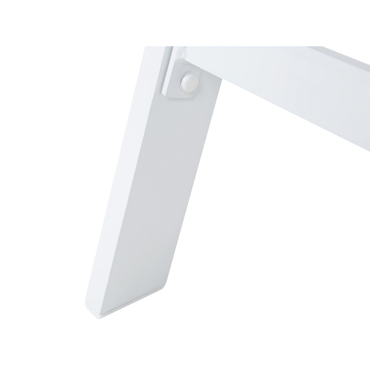 Leżak ogrodowy biały CATANIA II