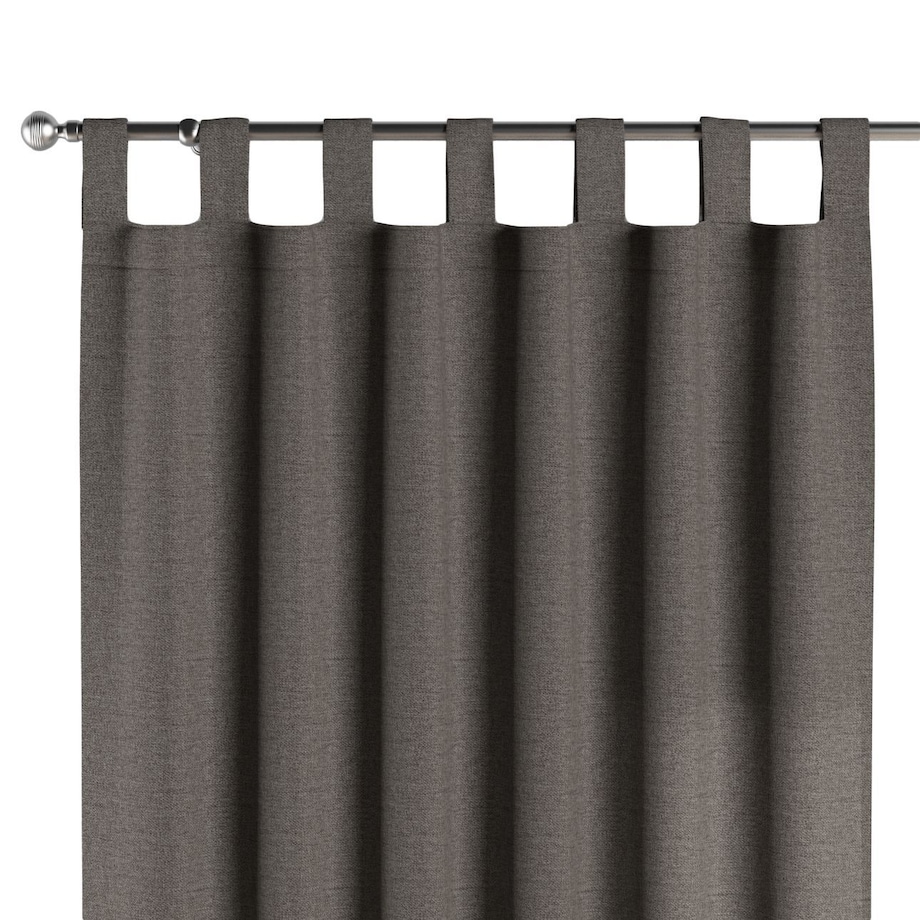 Zasłona na szelkach 1 szt. 130x245 grafit