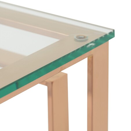 Konsola Eternic rose gold 120x40x80cm, 120 x 40 x 80 cm