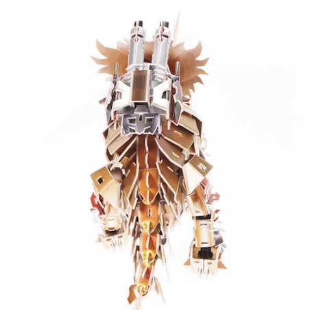 Dinozaur Triceratops Puzzle 3D