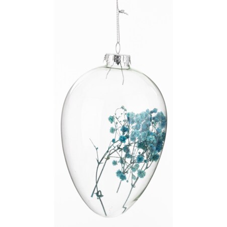 Dekoracja - jajko do stroików 16x10x10 cm VITRO