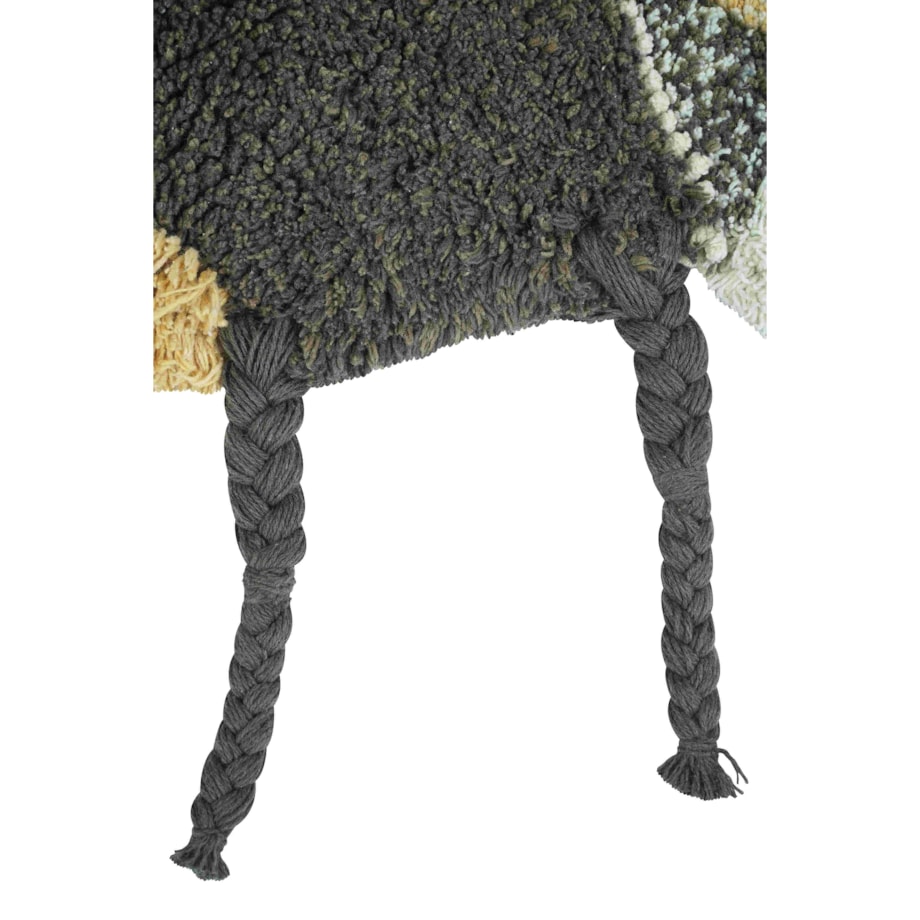 Dywan bawełniany Bee do prania w pralce, Planet Bee, Lorena Canals